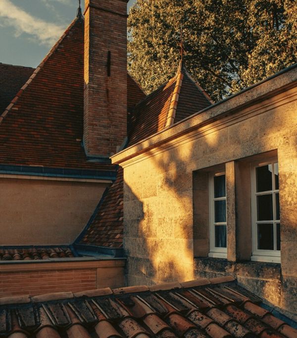 Les toits du château Rauzan-Ségla